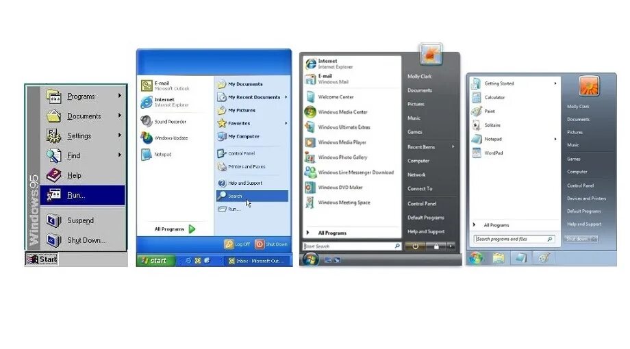 Меню пуск открывается и закрывается. Меню пуск windows xp. пуск. кнопка пуск windows 98. пуск windows 10 для classic shell.