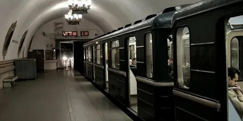 Замоскворецкая линия метро поезда