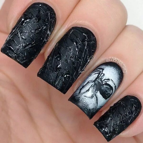 How to Make an Interesting Art Piece Using Tree Branches eHow Goth nails, Gothic