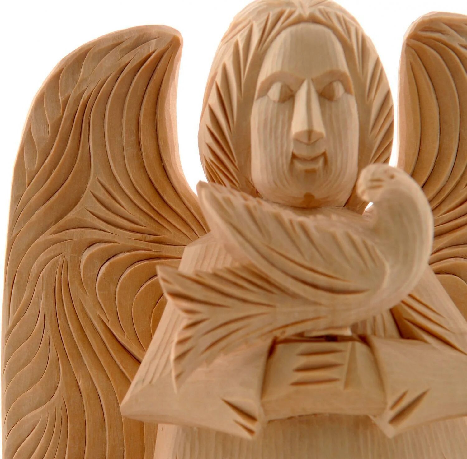 Крылатый ангел. Ангел с голубем. Богородский ангел. Ангел из дерева с птичкой. Скульптура ангела с голубем.