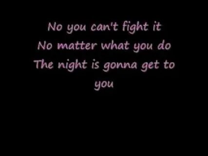 Cant fight the moonlight