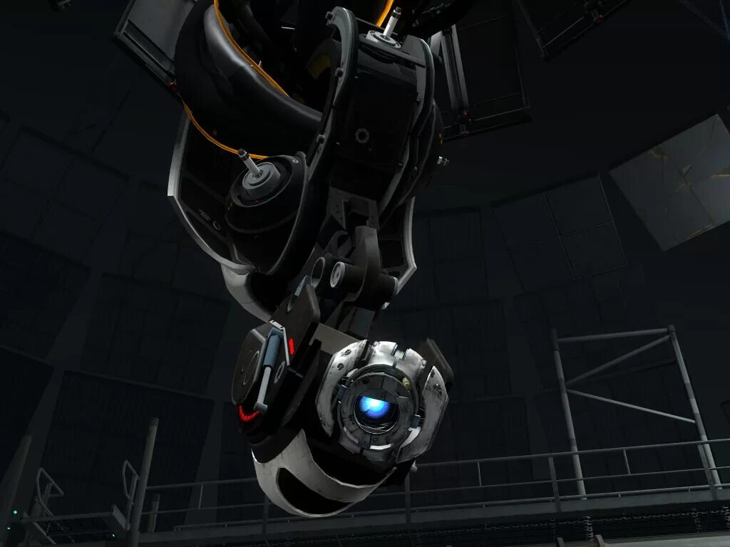 Игру модуль 2. Portal 2 wheatley. модуль уитли. уитли portal 2. уитли в теле гладос.