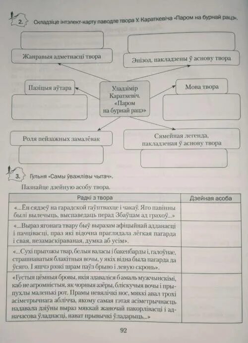 Характеристика героев паром на бурнай рацэ