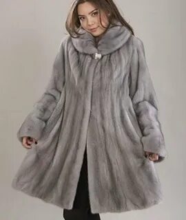 Серая шубка