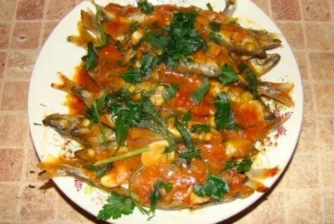 Килька с рисом