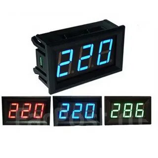 Вольтметр в сеть 220