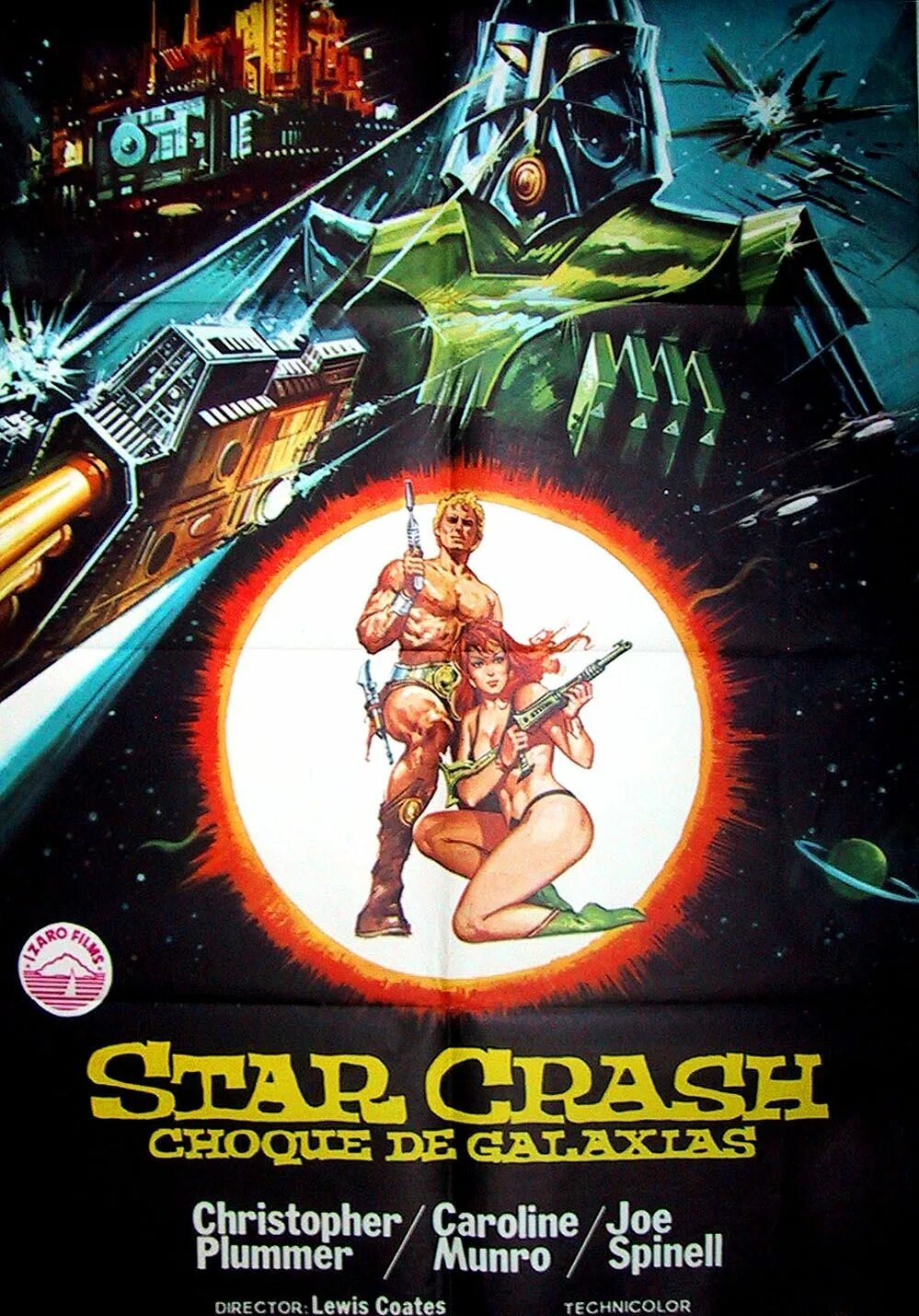 Star crashed. Столкновение звёзд (1978). starcrash. плакат crash.