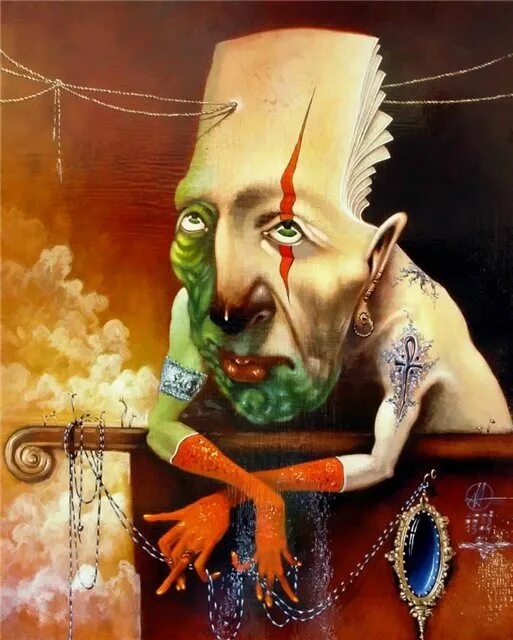 Гротеск размышление. Герасимов павел гротеск. Гротеск в живописи. Арунас мециус картины. Гротеск в композиции.