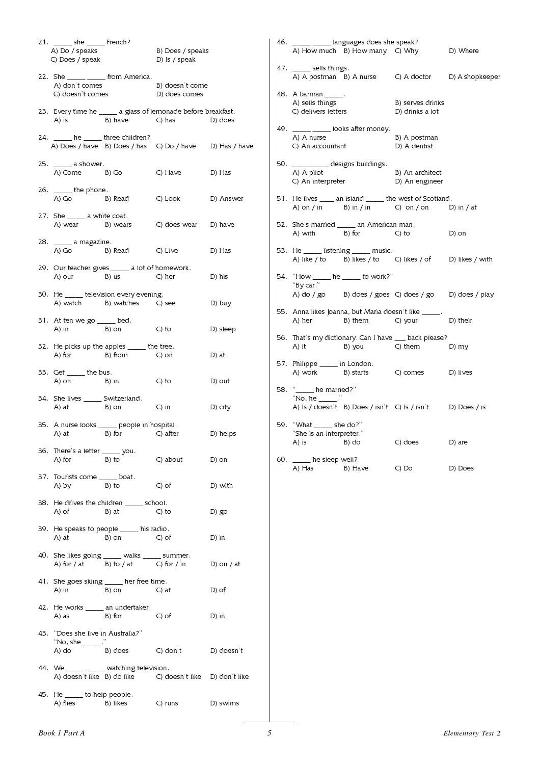 Level Test 1a Elementary ответы. Level English тест. Тест по английскому a Level. Cambridge Placement Test.