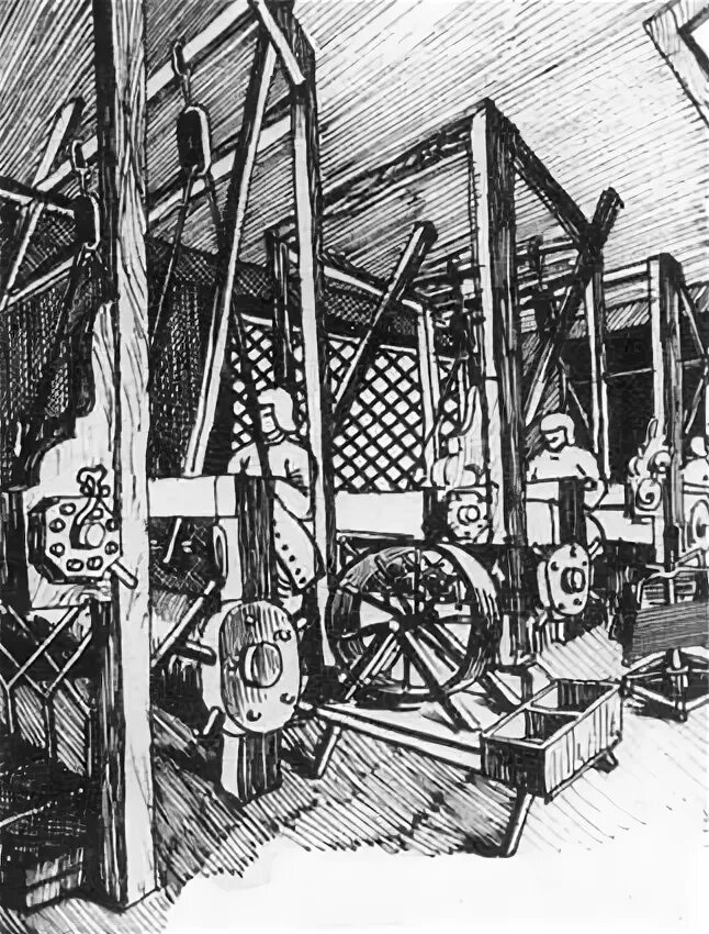 Ткацкая мануфактура 17 век. Всероссийская мануфактурная выставка 1870 года в санкт-петербурге. Ницинский медеплавильный завод на урале 17 век. Первый железоделательный завод под тулой. Постройка первого железоделательного завода.