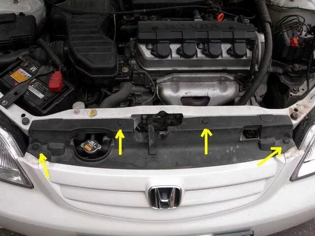 Comment enlever les pare-chocs avant et arrière Honda Civic 5 (1991-1995)