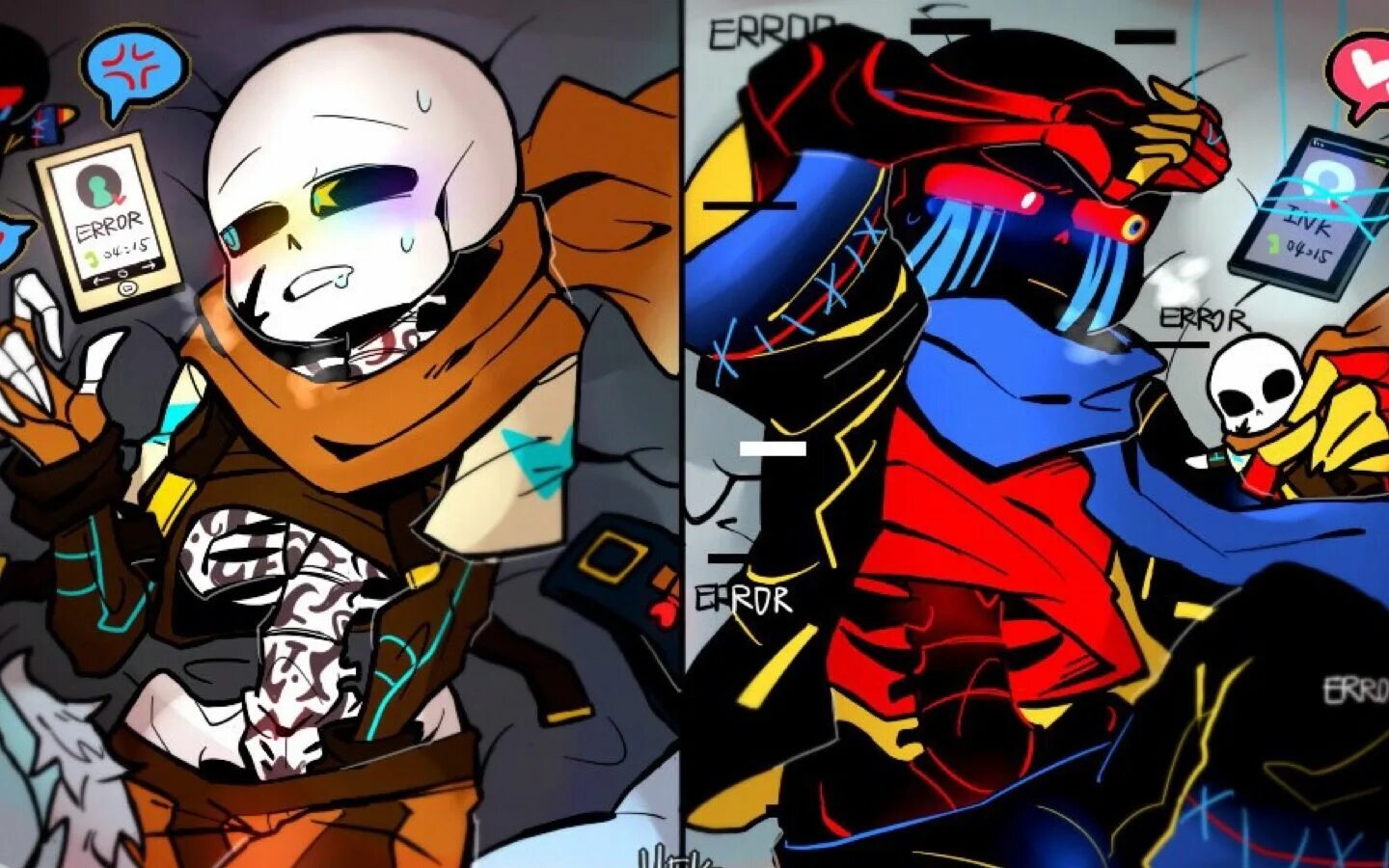 Ink sans x