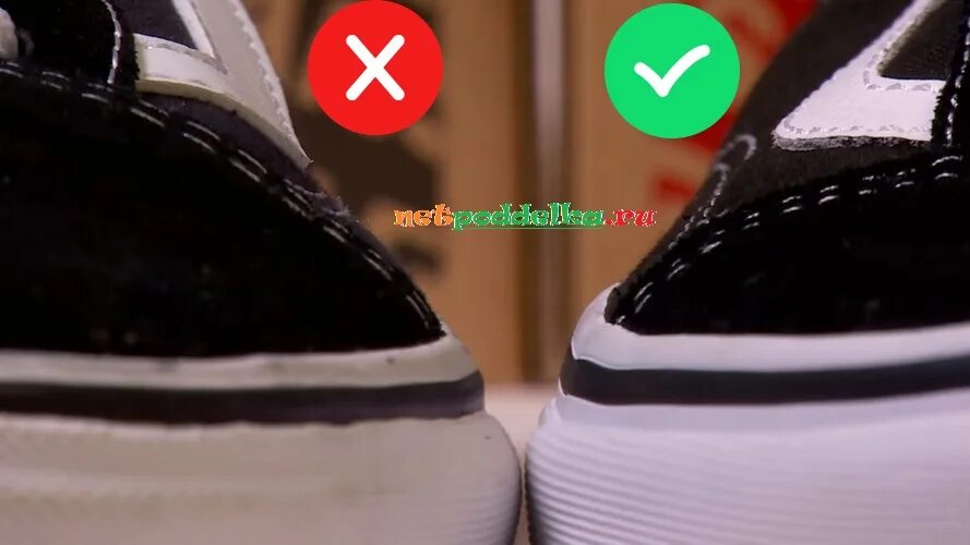 Отличить вансы. Ванс Олд скул паль и оригинал. Кеды vans оригинал и неоригинал.