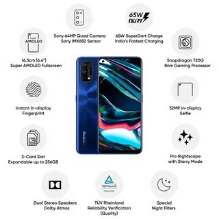 Realme 7 экран