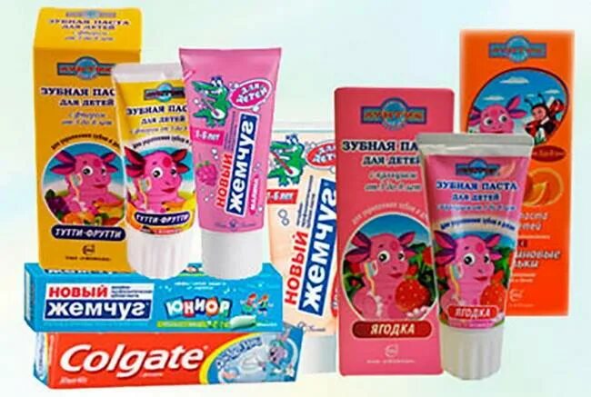 Какой пастой чистить зубы ребенку