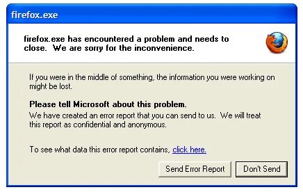 Has encountered a problem