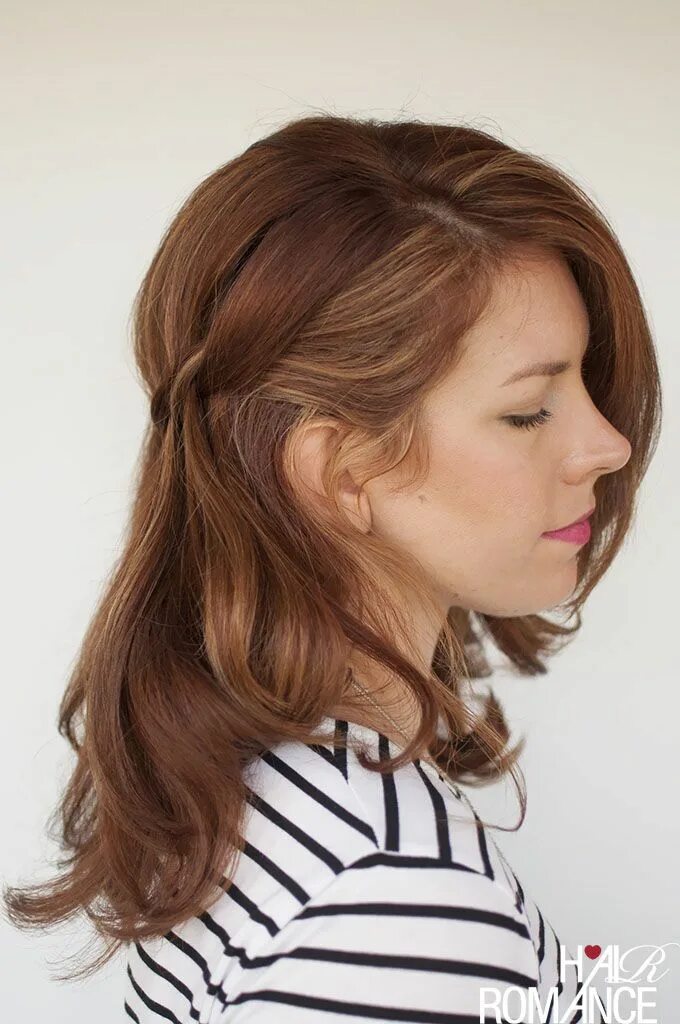 15 Ways to Pull Back Your Bangs Hair tutorial, Hairstyles with bangs, Hair affai