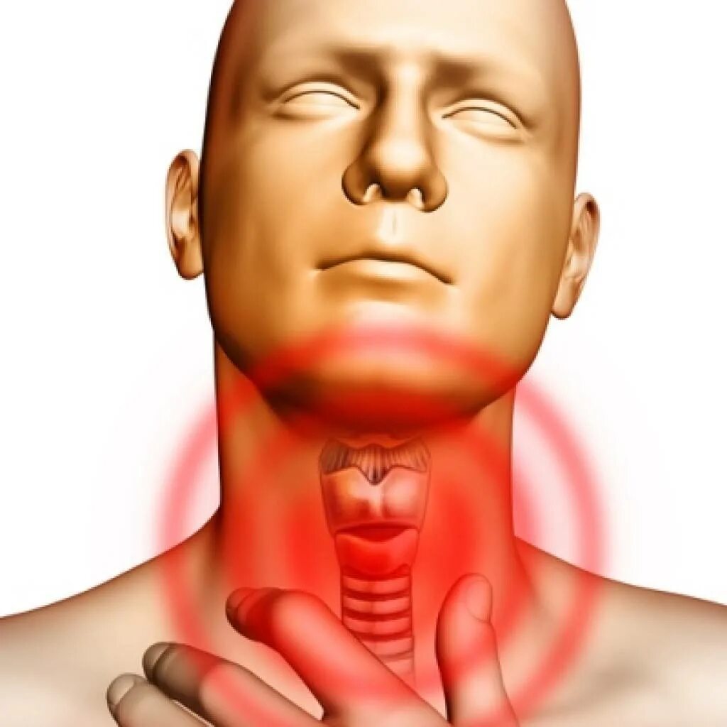Болит гортани при надавливании