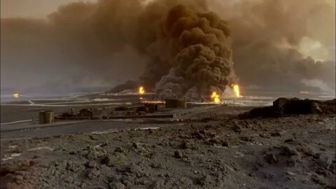 Burning oil