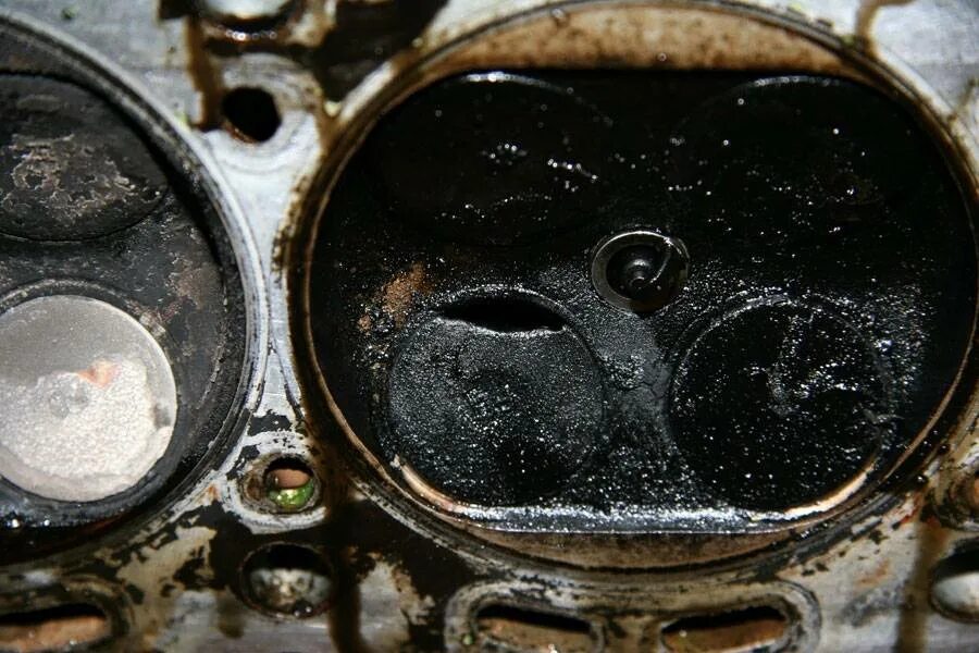 Масло в 1 и 3 цилиндре