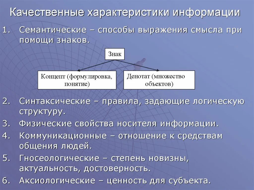 Качественные характеристики информации. Свойства и качественные характеристики информации. Характеристики качества информации. Качественные параметры информации. Приведите примеры качественных данных