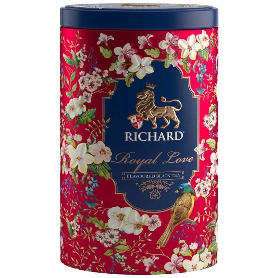 Чай черный ж б. Чай черный Richard Royal Love листовой, 80 г. Чай черный Richard Royal Love. Richard Royal Love чай черный бергамот.