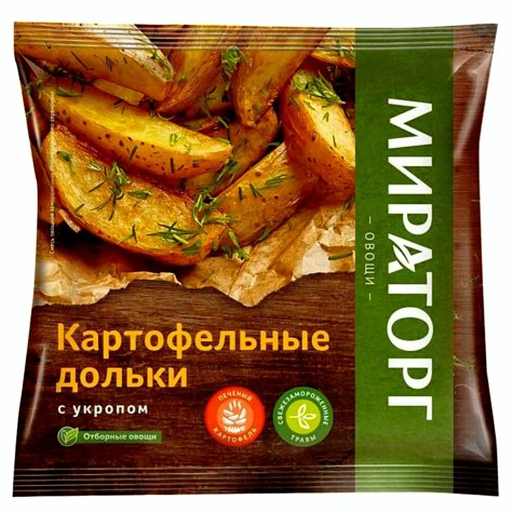 Картофельные дольки с укропом мираторг. Картофельные дольки мираторг с укропом 400гр. картофельные дольки мираторг. картофель мираторг дольки.
