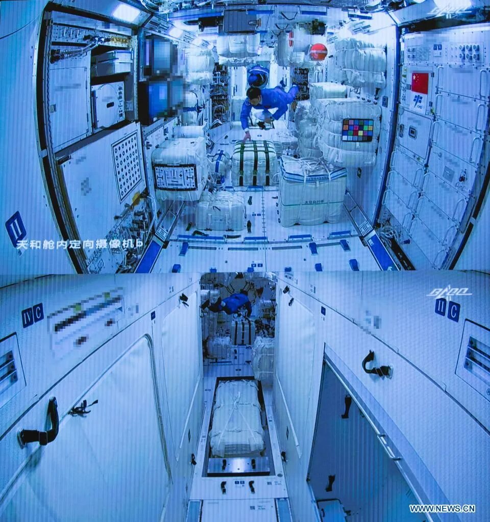 Entering space. Китайская Космическая станция Тяньхэ. Космический корабль Шэньчжоу внутри. Космический корабль Китая Тяньхэ. Тяньхэ модуль.