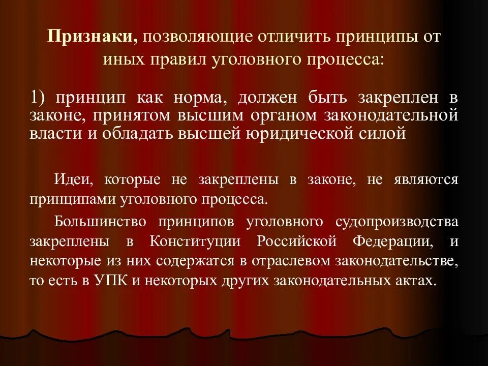 Принципы уголовного процесса конституционные и отраслевые. Признаки принципов уголовного процесса. Принципы угол процесса. Публичность уголовного судопроизводства. Реализации принципов уголовного процесса