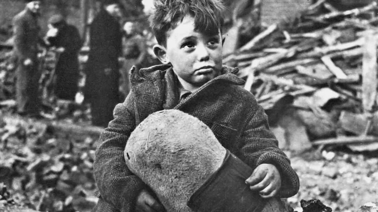 Фото детей во время войны. Дети войны.