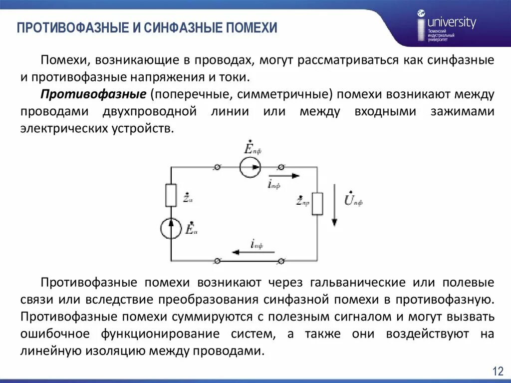 Синфазные помехи схема. Электромагнитные помехи. Противофазные помехи. Фильтр синфазных помех схема. Ток помех