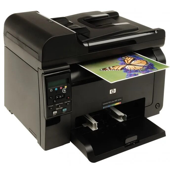 Лазерный принтер 3в1. LASERJET Pro 100 Color MFP m175.