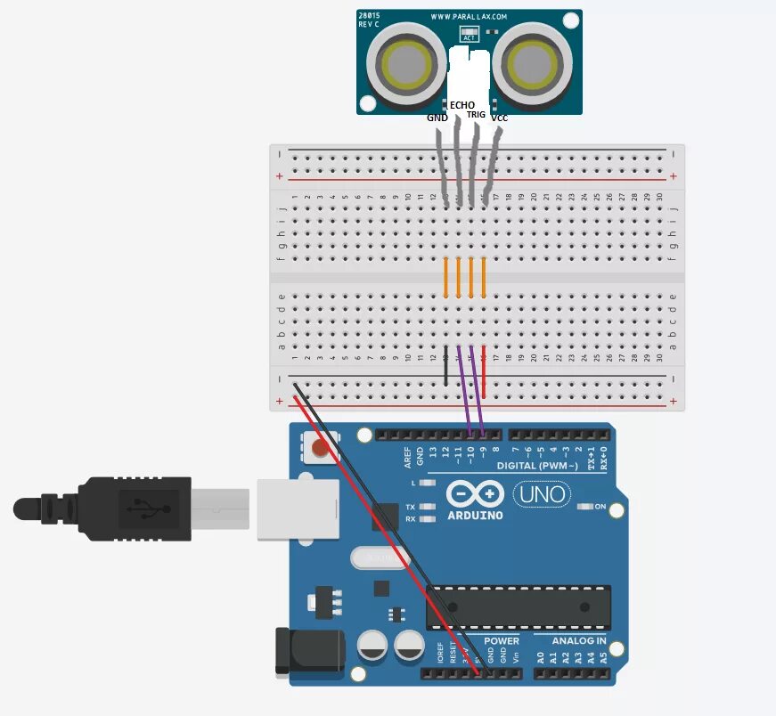 Hc sr04 arduino. HC sr04 Arduino code. PWM HC-sr04. Ультразвуковой датчик ардуино Тинкеркад. Ардуино HC-sr04 радар.