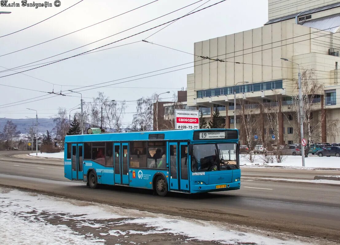 49 маршрут нижний. 49 Автобус Красноярск. Маршрут 49. МАЗ 103 076 Красноярск. Синий автобус 49.