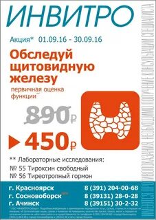 Инвитро гормоны щитовидной железы