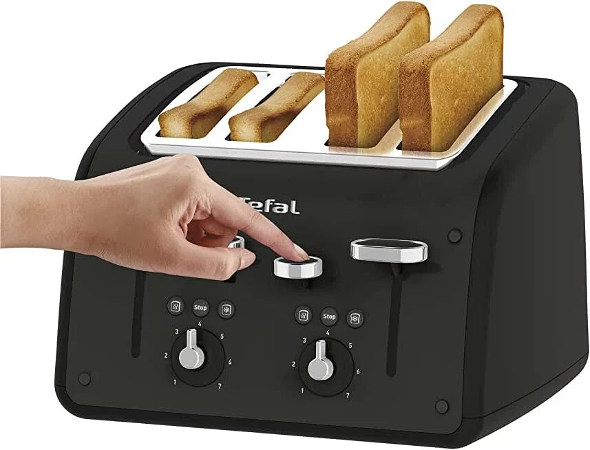 Как пользоваться тостером для хлеба. Тостер Tefal tt533811 Black. Тостер Tefal 4 Slice. Тостер Tefal Smart n Light е 47. Tefal тостер Avanti кнопки.