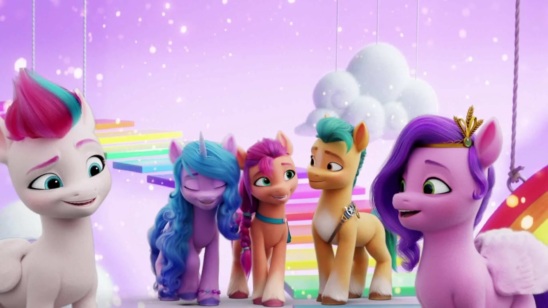 My little pony generations. My little Pony новое поколение 2021. Санни пони g5. Санни 5 поколение МЛП. МЛП 4.5 поколение.