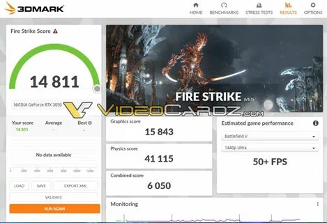 Настройка 3050 для игр