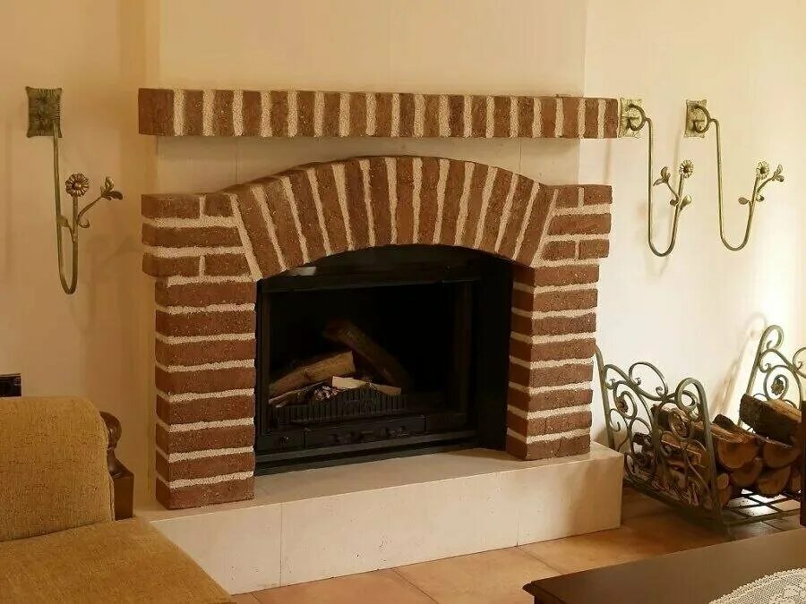 #fireplace #painted #brick #remake #redo #paint #makeover Fireplace makeover, Ol