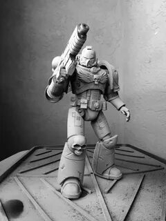 Space marine 3d model