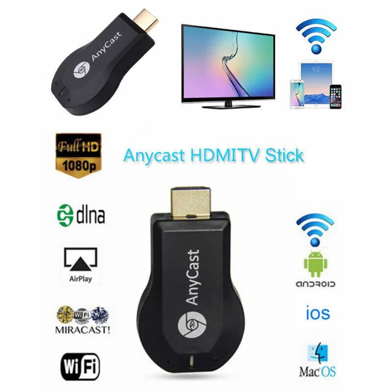 Wifi display dongle dlna. Адаптер anycast m4 plus wifi display dongle receiver. m9 plus anyast tv wireless display dongle. anycast hdmi wireless display. anycast wireless display hdmi stick for ios.