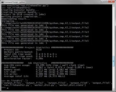 Python tmp files