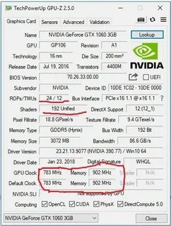 Как узнать серию nvidia