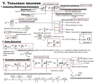 Мкт и термодинамика контрольная работа 10 класс