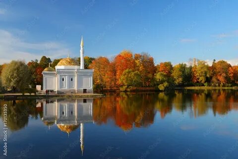 Пушкин царское село осенью