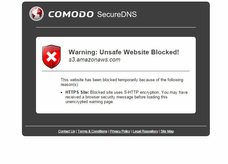 Comodo secure DNS. Форум Комодо. Картинка blocked. Unsafe site. This site may