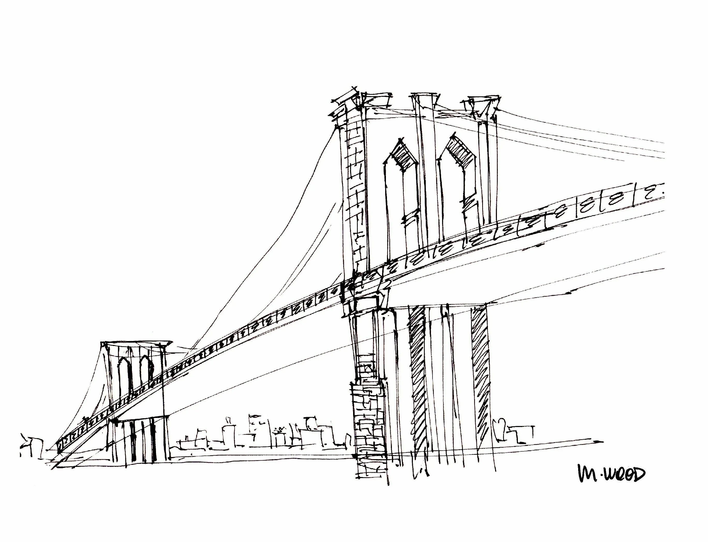 Drawing the bridge