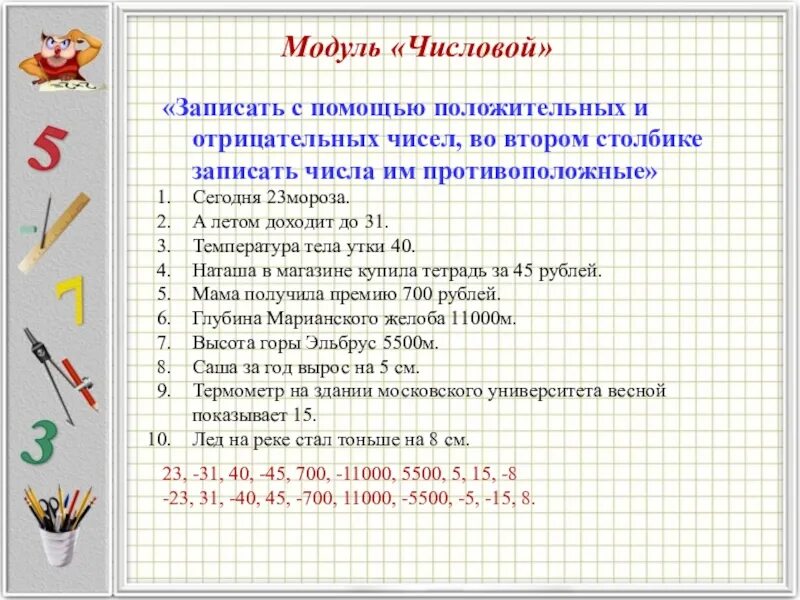 Запиши положительное число модуль 39. Сравнение положительных и отрицательных чисел. модули отрицательных и положительных чисел. запишите с помощью положительных и отрицательных чисел. памятка отрицательных и положительных чисел.