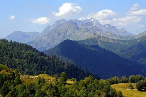 Абхазия горы