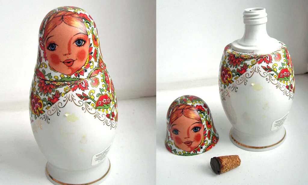 Инсценировка матрешка. Матрешка из бутылки.